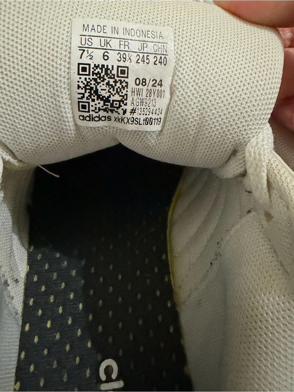 Adidas Grand Court 2.0 Cloud White Sneakers with Gold Metallic Details